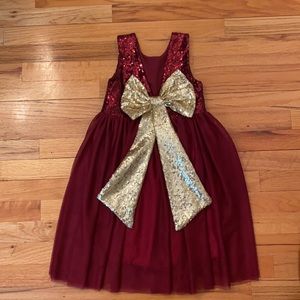 Holiday Dress  Little girl size 7